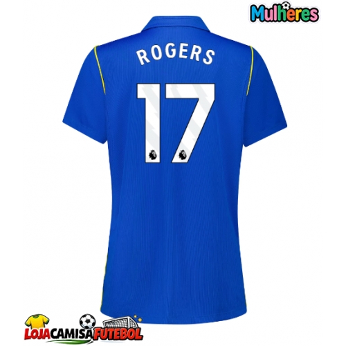 Camisa de Futebol Chelsea Morgan Rogers #17 Equipamento Principal Mulheres 2026-27 Manga Curta